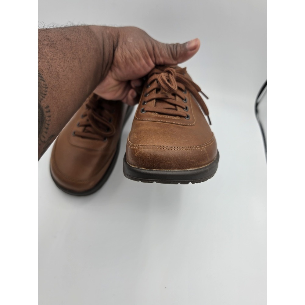 Birkenstock Honnef 365 Sneaker Womens EU 40 US 9-9.5 Cognac Brown Lace-Up Shoes - Picture 8 of 9